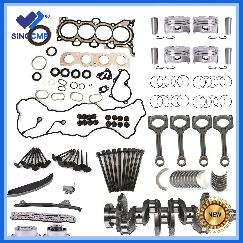 G4NC 2.0L Engine Overhaul Rebuild Kit Crankshaft / Rods Timing For Hyundai Kia Soul Elantra Sonata Forte Forte5 Koup 2014-18
G4NC 2.0L Engine Overhaul Rebuild Kit Crankshaft / Rods Timing For Hyundai Kia Soul Elantra Sonata Forte Forte5 Koup 2014-18