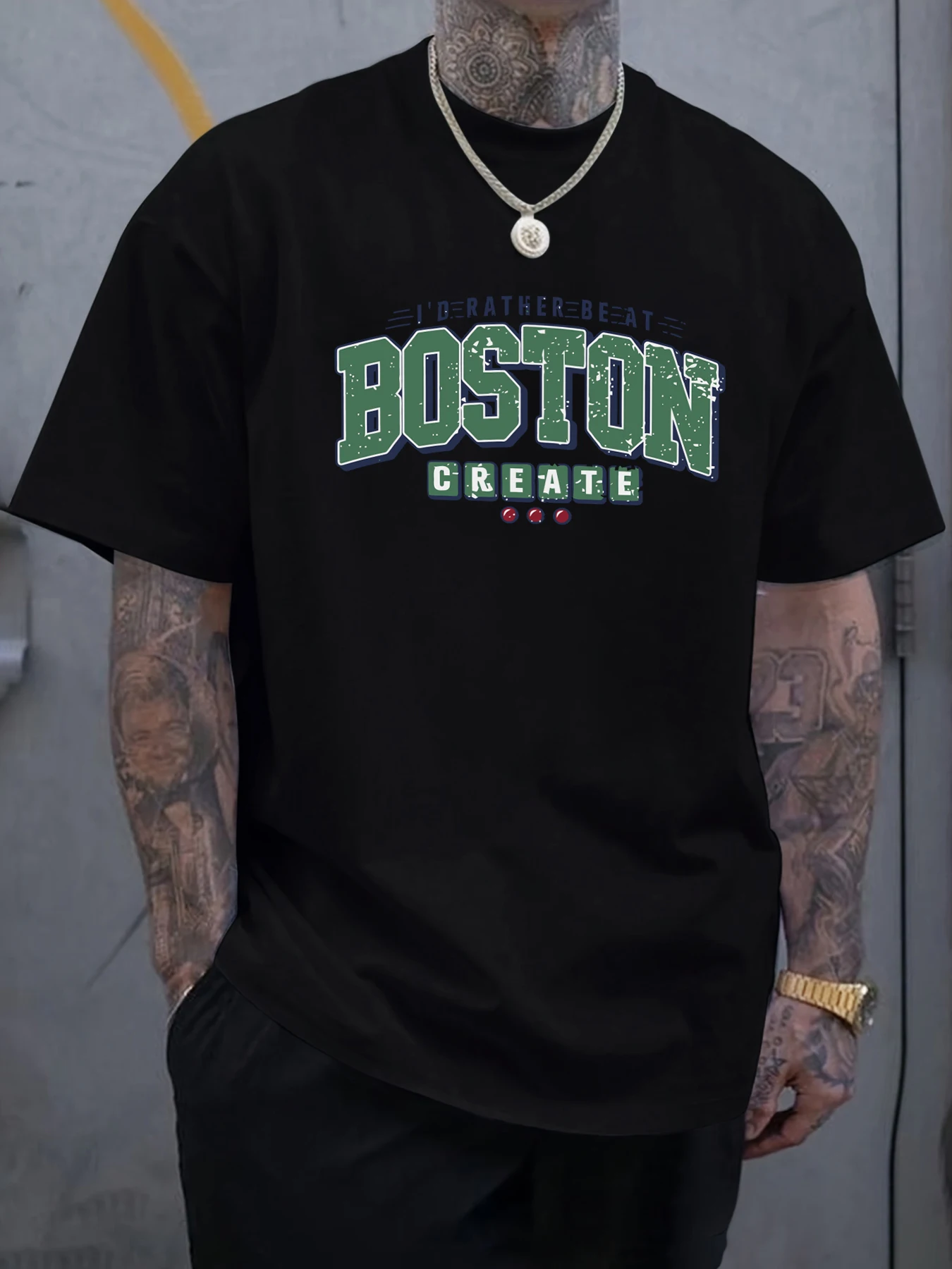 Футболка с принтом «Я бы предпочел быть бостоном», мужская спортивная футболка с круглым вырезом, хлопковая летняя дышащая одежда, повседневная свободная уличная одежда
Футболка с принтом «Я бы предпочел быть бостоном», мужская спортивная футболка с круглым вырезом, хлопковая летняя дышащая одежда, повседневная свободная уличная одежда