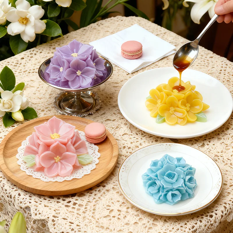 DIY Flower Cake Silicone Mold 3D Aromatherapy Candle Ornament Home Decoration Molds For Resin Making
DIY Flower Cake Silicone Mold 3D Aromatherapy Candle Ornament Home Decoration Molds For Resin Making