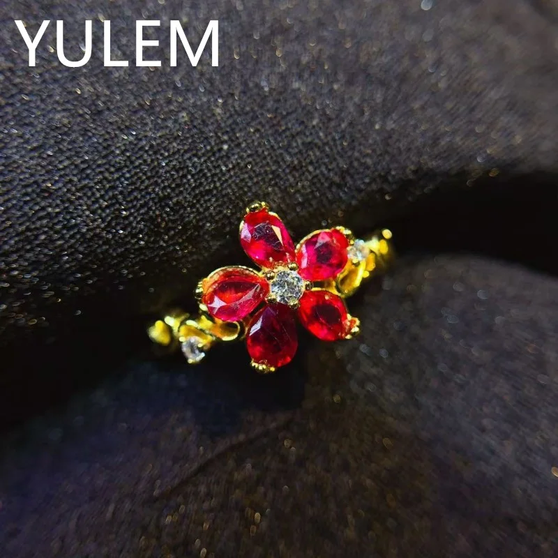 100% Natural Genuine Ruby Gemestone Fashionable Silver Ring 925 Solid Sterling Silver Ruby Wedding Ring Best Gift for Girl
100% Natural Genuine Ruby Gemestone Fashionable Silver Ring 925 Solid Sterling Silver Ruby Wedding Ring Best Gift for Girl