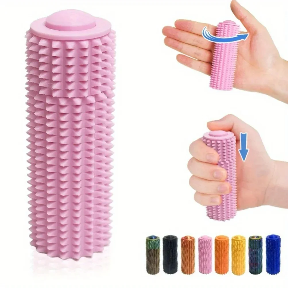 1pc Rotable Grip Pressing Portable Fingertip Pressure Relief Massage Mini Mace Relaxing Muscle Ornament
1pc Rotable Grip Pressing Portable Fingertip Pressure Relief Massage Mini Mace Relaxing Muscle Ornament