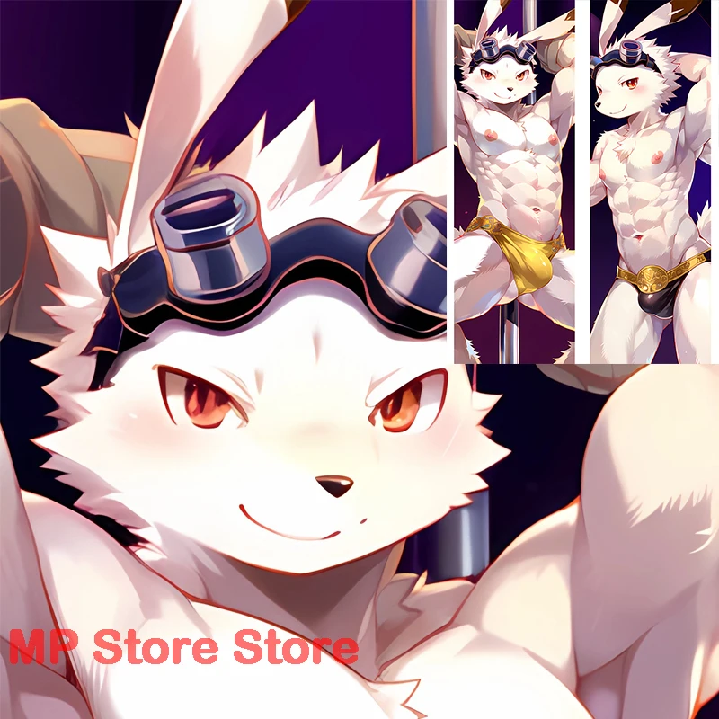 Dakimakura Muscle Rabbit Double-Sided Anime Pillowcase for Adults, Life-Size Hugging Pillowcase
Dakimakura Muscle Rabbit Double-Sided Anime Pillowcase for Adults, Life-Size Hugging Pillowcase