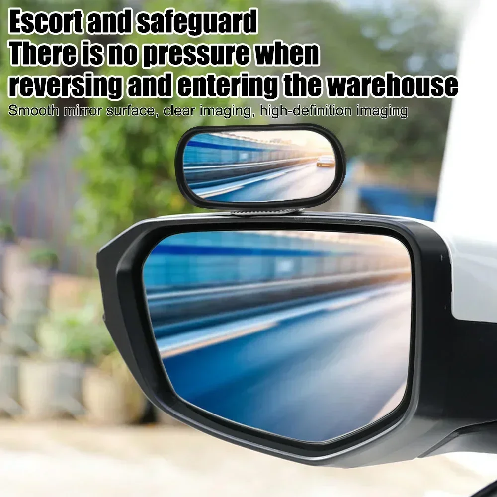 Universal Car Side Rearview Mirror Blind Spot Mirror 360 ° Adjustable Wide-angle Attachment Parking Assist Reverse Mirror
Universal Car Side Rearview Mirror Blind Spot Mirror 360 ° Adjustable Wide-angle Attachment Parking Assist Reverse Mirror