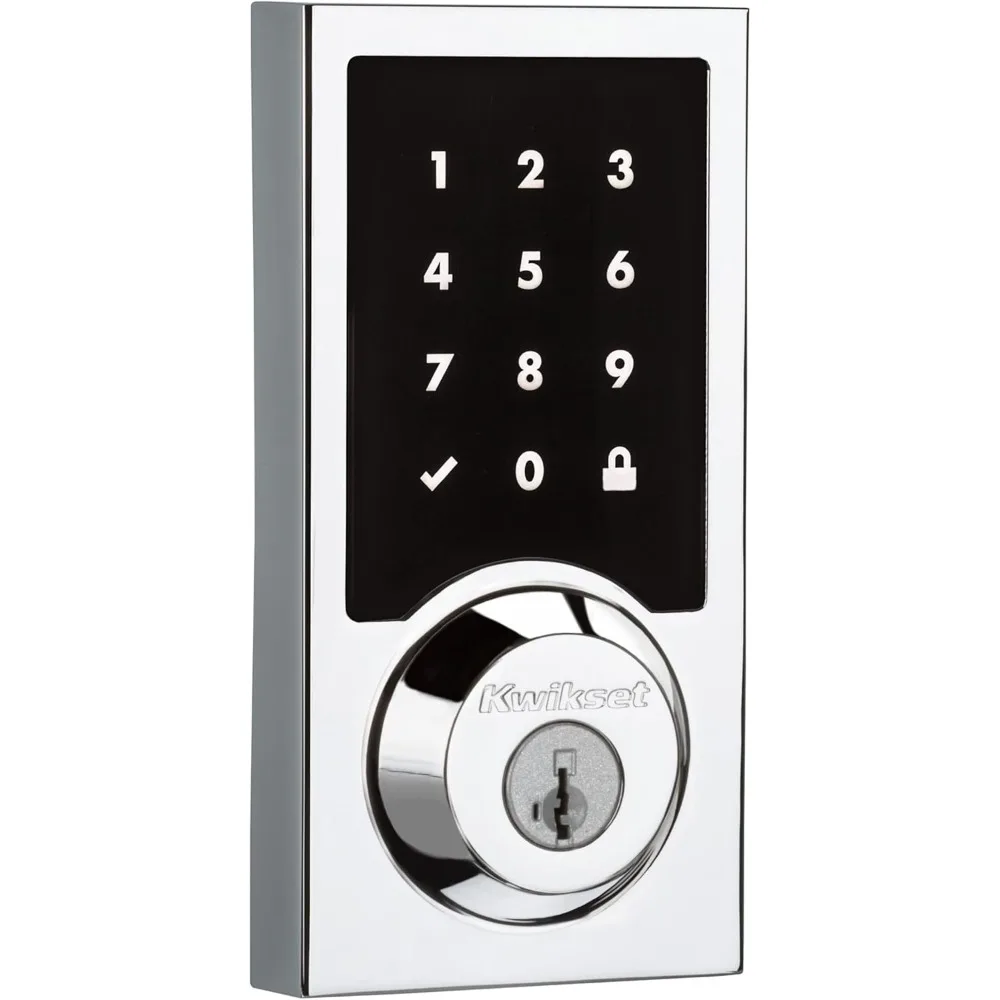 SmartCode 916 Z-Wave Smart Lock, Keyless Entry Ring Compatible Door Lock, Touchscreen Electronic Deadbolt, SmartKey Re-Key Secu