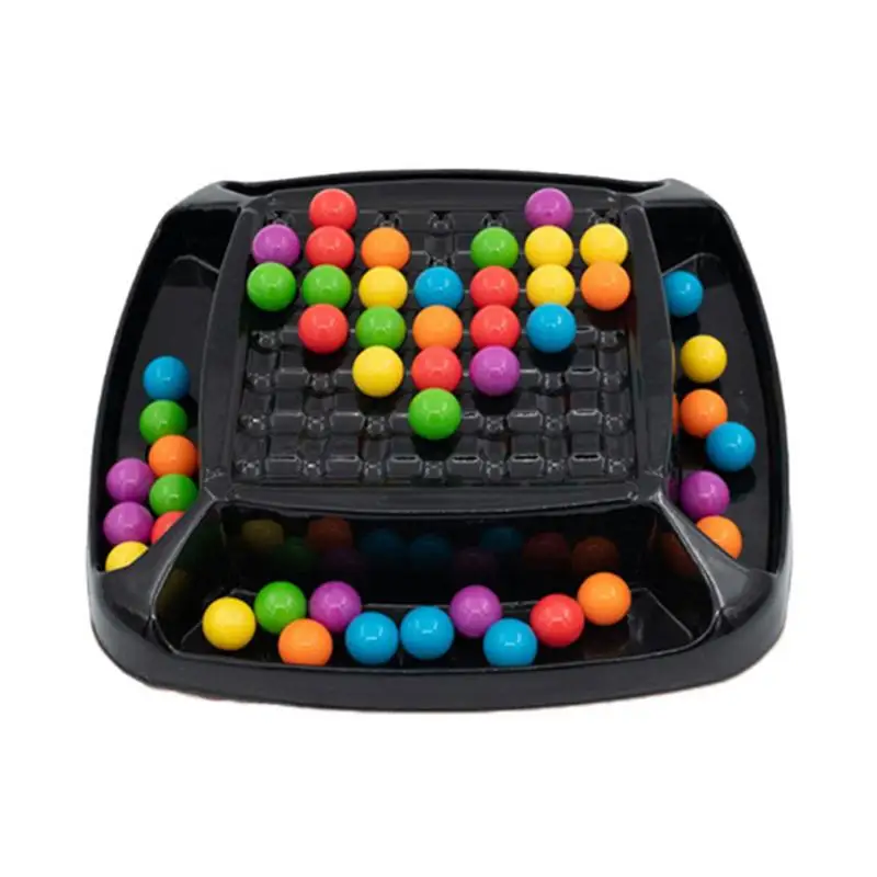Rainbow Bead Game Color Matching Board Games Rainbow Ball Elimination Game Desktop Toy For Parent-Child Interaction
Rainbow Bead Game Color Matching Board Games Rainbow Ball Elimination Game Desktop Toy For Parent-Child Interaction