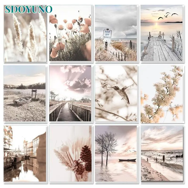 SDOYUNO Diy Frame Painting By Numbers For Adults Canvas Painting Landscape Picture Acrylic Paint By Number For Personalized Gift
SDOYUNO Diy Frame Painting By Numbers For Adults Canvas Painting Landscape Picture Acrylic Paint By Number For Personalized Gift