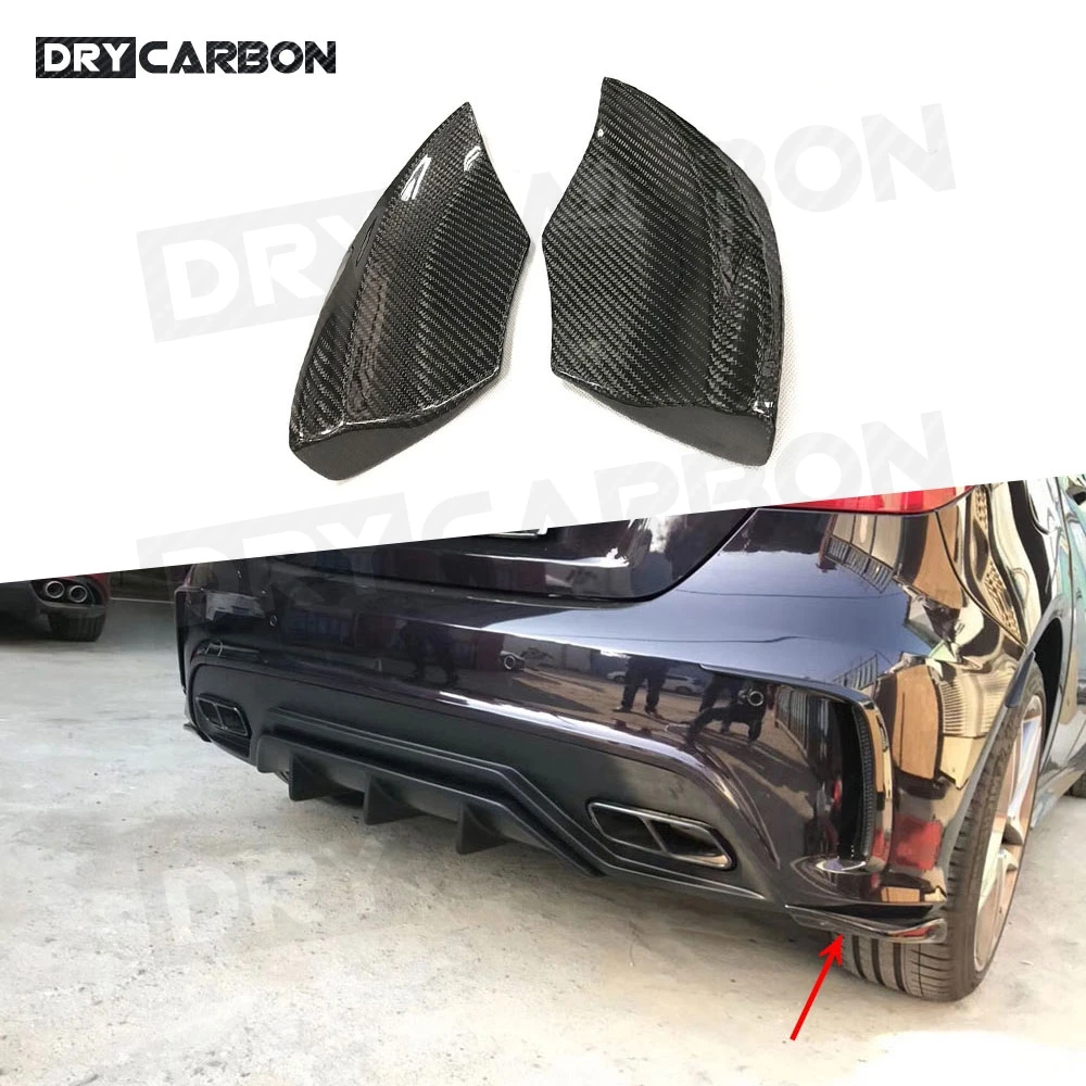 2PCS Carbon Fiber Rear Lip Splitters Spoiler for Mercedes Benz A Class W176 A250 AMG A45 2013-2018 FRP Bumper Trim Canard Aprons
2PCS Carbon Fiber Rear Lip Splitters Spoiler for Mercedes Benz A Class W176 A250 AMG A45 2013-2018 FRP Bumper Trim Canard Aprons