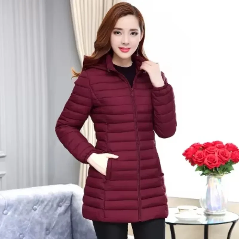 Women Cotton Padded Detachable Hooded Jacket 6XL Winter Warm Coat Loose Medium Long Parkas Outwear Female Casual Jackets Tops
Women Cotton Padded Detachable Hooded Jacket 6XL Winter Warm Coat Loose Medium Long Parkas Outwear Female Casual Jackets Tops