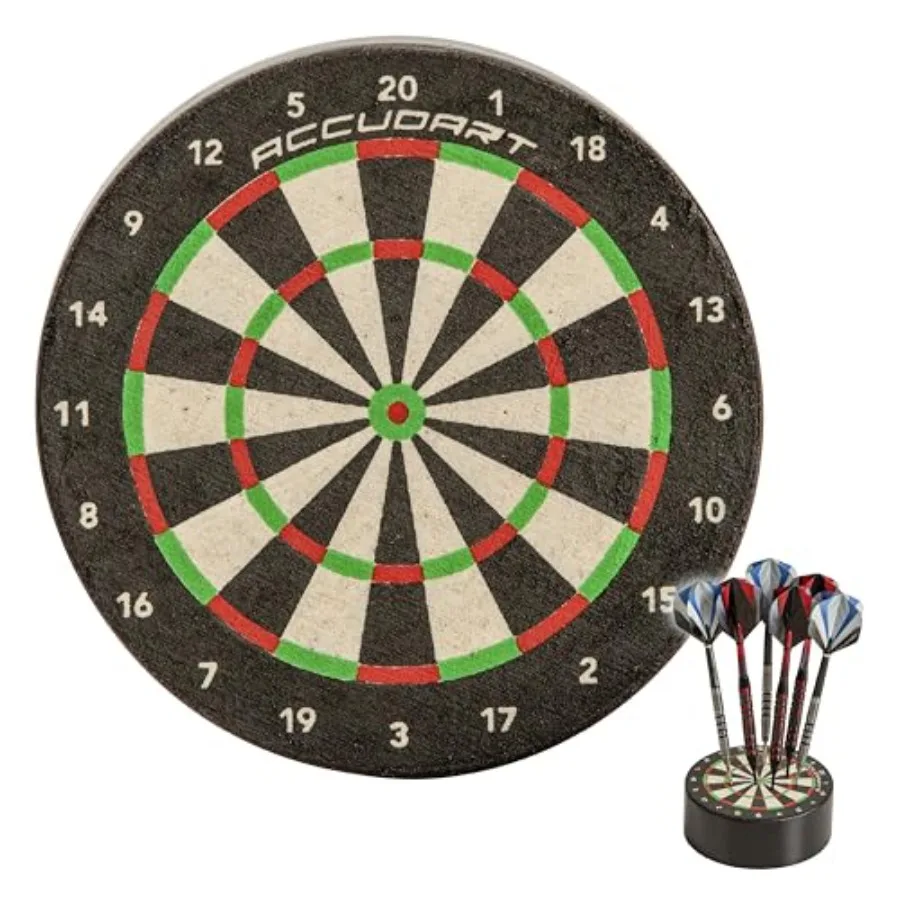 Mini Dart Dock - 3" Self Healing Sisal Dartboard - Official Mini Replica - Store Your Darts Anywhere - Darts Not Included, Blac
Mini Dart Dock - 3" Self Healing Sisal Dartboard - Official Mini Replica - Store Your Darts Anywhere - Darts Not Included, Blac