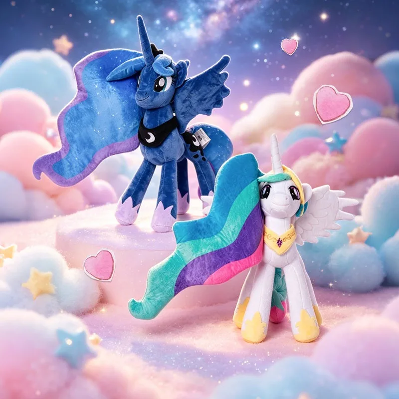 New Genuine My Little Pony Plush Toys Princess Celestia Princess Luna Action Figure Stuffed Doll Large Sized Plushie Girls Toy
New Genuine My Little Pony Plush Toys Princess Celestia Princess Luna Action Figure Stuffed Doll Large Sized Plushie Girls Toy