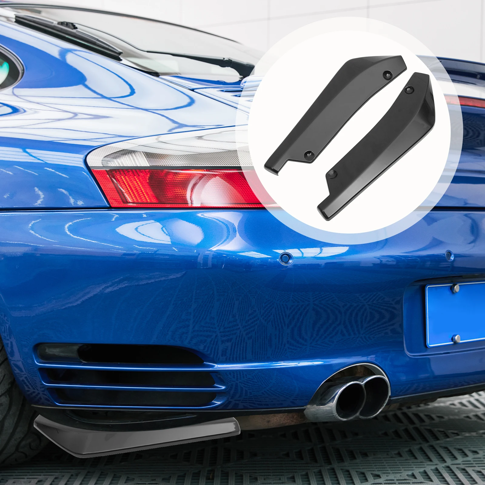 Rear Corner Decorative Parts Car Bumper Protector Strip Guard Diffuser Spoiler Lightweight ABS Universal Fit Easy
Rear Corner Decorative Parts Car Bumper Protector Strip Guard Diffuser Spoiler Lightweight ABS Universal Fit Easy