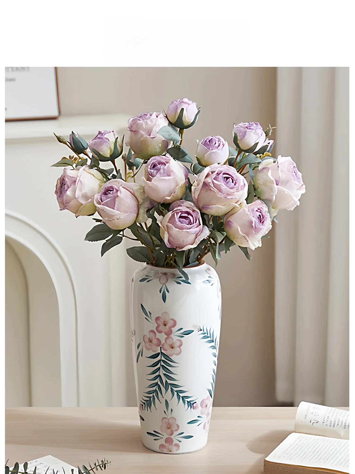 Hand-Painted Blue And White Ceramic Flower Vase Decorative Flower Arranger Chinese Style Home Decoration Large And Small Sizes
Hand-Painted Blue And White Ceramic Flower Vase Decorative Flower Arranger Chinese Style Home Decoration Large And Small Sizes