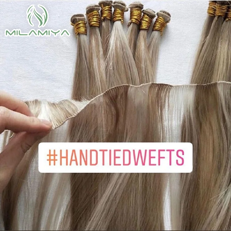 Hand Tied Hair Weft 6Pcs/lot Sew Seamless Invisible Hair Extensions 100% Real Human Hair Weft Straight Women Hair Extension
Hand Tied Hair Weft 6Pcs/lot Sew Seamless Invisible Hair Extensions 100% Real Human Hair Weft Straight Women Hair Extension