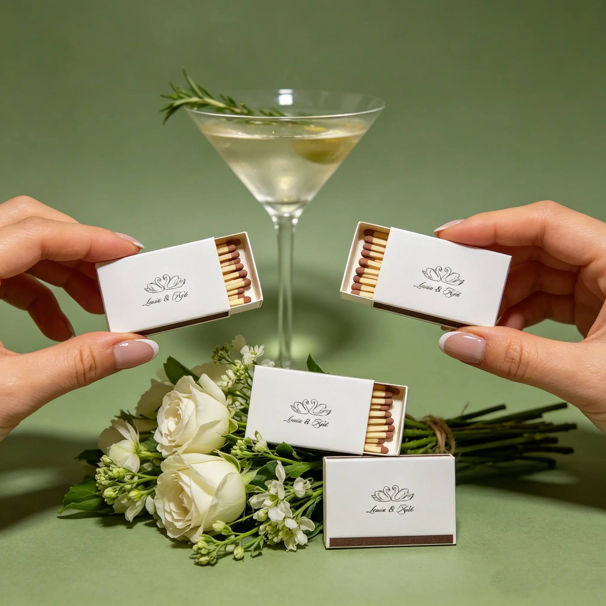 Matchbox Wedding Favours | Personalised Swan: Custom Lovebird Design
Matchbox Wedding Favours | Personalised Swan: Custom Lovebird Design