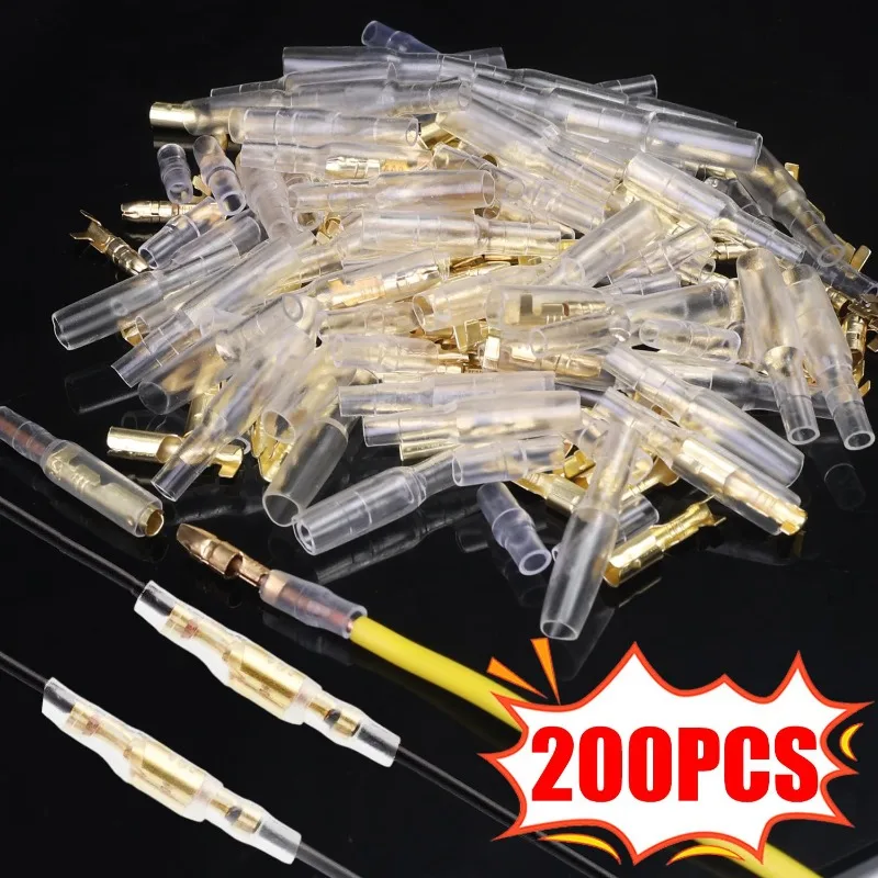 Car Electrical Wire Connector Bullet Crimp Terminal with Insulated Sleeve Steel Male and Female Quick Wire Connectors Sets
Car Electrical Wire Connector Bullet Crimp Terminal with Insulated Sleeve Steel Male and Female Quick Wire Connectors Sets