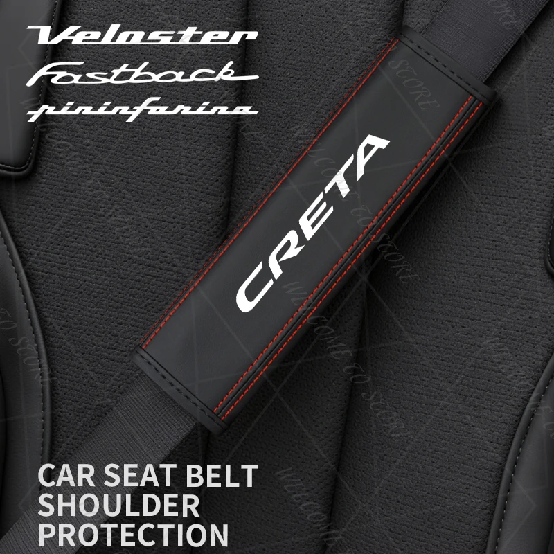 2Pcs For Fastback Creta Veloster Pininfarina Emblem Logo Leather Car Safety Belt Shoulder Cover Pads Interior Decoration
2Pcs For Fastback Creta Veloster Pininfarina Emblem Logo Leather Car Safety Belt Shoulder Cover Pads Interior Decoration