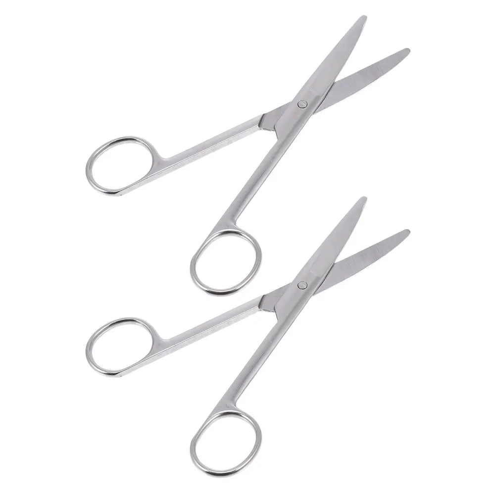 2Pcs Ostomy Scissors High Grade Stainless Steel Blunt Head Round Cutting Bag Supplies Durable Rustproof
2Pcs Ostomy Scissors High Grade Stainless Steel Blunt Head Round Cutting Bag Supplies Durable Rustproof