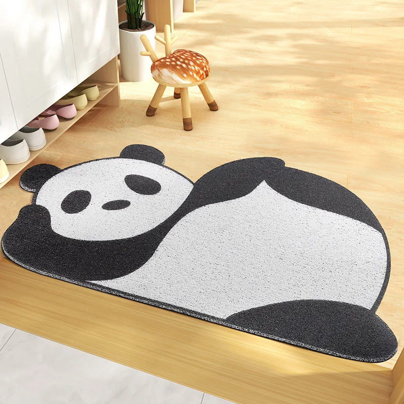 Cute Panda Pet Silk Circle Entrance Mat Non-slip Entrance Door Mat Household Bathroom Kitchen Home PVC Carpet
Cute Panda Pet Silk Circle Entrance Mat Non-slip Entrance Door Mat Household Bathroom Kitchen Home PVC Carpet