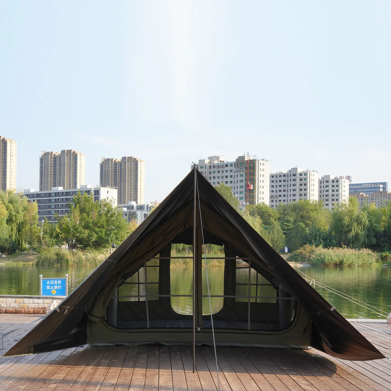 Luxury Outdoor Inflatable Camping Tent Family Tent with Large Canopy for All Season All Weather TC Cotton
Luxury Outdoor Inflatable Camping Tent Family Tent with Large Canopy for All Season All Weather TC Cotton