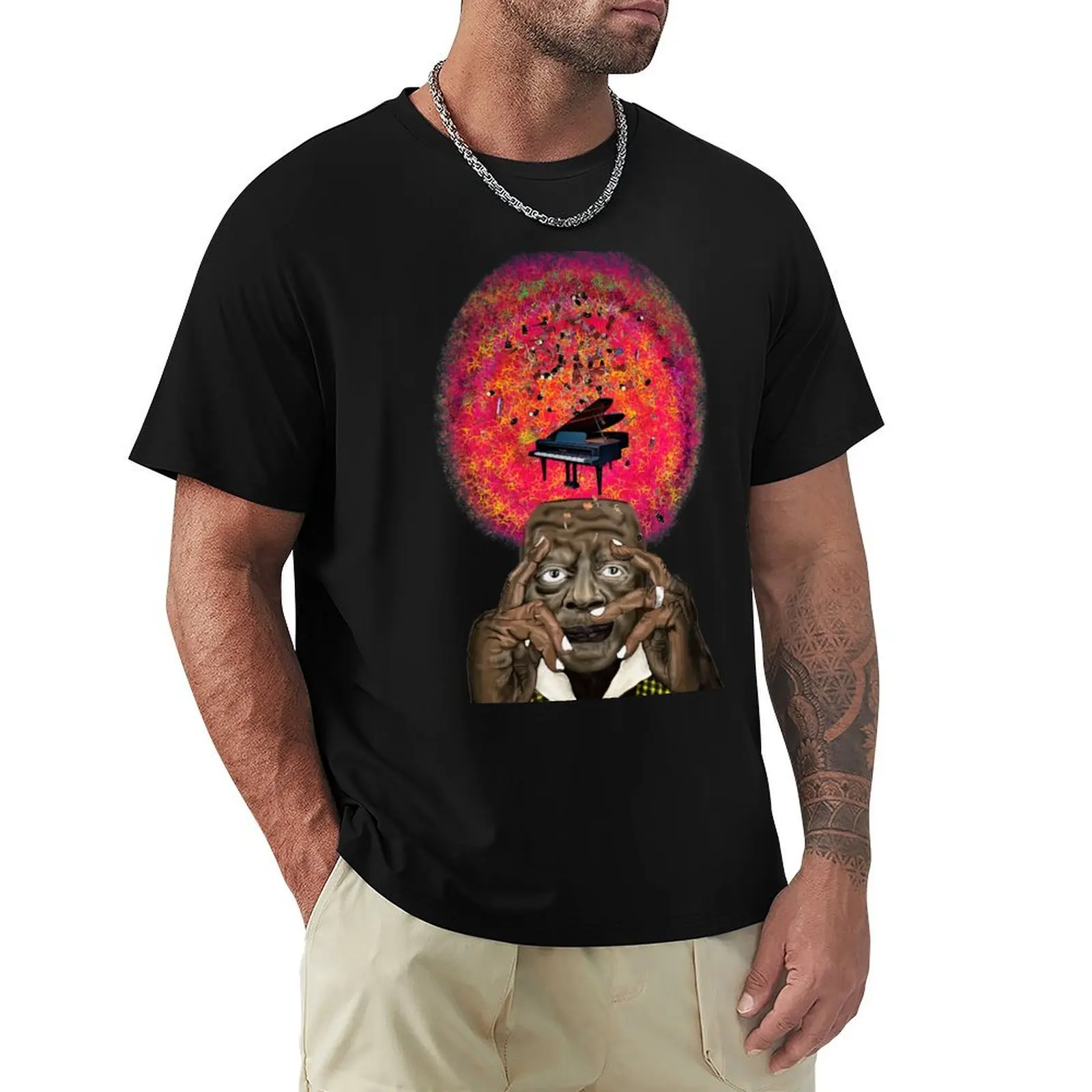 Oscar Peterson ~ Telepathy (Mixed Media) T-Shirt Work Wear Breathable Tee
Oscar Peterson ~ Telepathy (Mixed Media) T-Shirt Work Wear Breathable Tee