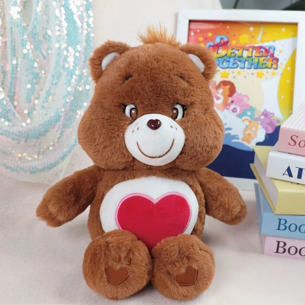 Плюшевые игрушки-медведи Care Bears в форме сердца, 33/45 см, коричневые, милые радужные мягкие игрушки-медведи, куклы-компаньоны для сна
Плюшевые игрушки-медведи Care Bears в форме сердца, 33/45 см, коричневые, милые радужные мягкие игрушки-медведи, куклы-компаньоны для сна