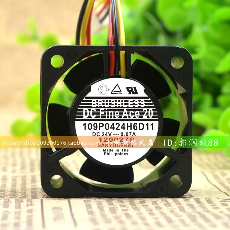 НОВЫЙ ОРИГИНАЛЬНЫЙ 109P0424H6D11 DC24V 0.07A 4CM 4020 40*40*20 мм ОХЛАЖДАЮЩИЙ ВЕНТИЛЯТОР
НОВЫЙ ОРИГИНАЛЬНЫЙ 109P0424H6D11 DC24V 0.07A 4CM 4020 40*40*20 мм ОХЛАЖДАЮЩИЙ ВЕНТИЛЯТОР