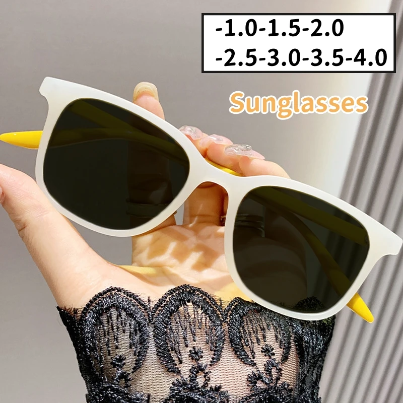 Women's Luxury Sunglasses Unisex Outdoor UV Protection Eyewear Sunshades Fashion Vintage Square Myopia Glasses -1.0-1.5-4.0
Women's Luxury Sunglasses Unisex Outdoor UV Protection Eyewear Sunshades Fashion Vintage Square Myopia Glasses -1.0-1.5-4.0