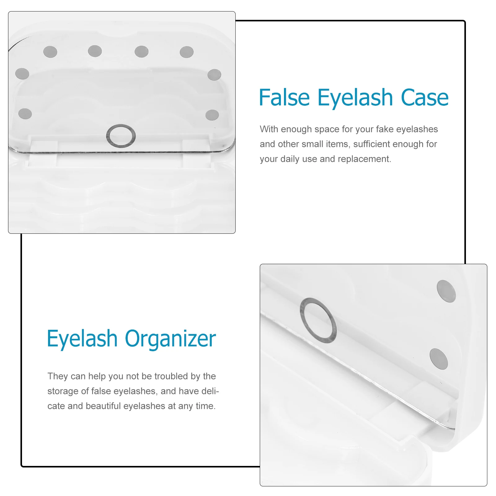 LED Eyelash Storage Box False Holder Eyelashes Case Organizer Empty Boxes for Organiser
LED Eyelash Storage Box False Holder Eyelashes Case Organizer Empty Boxes for Organiser