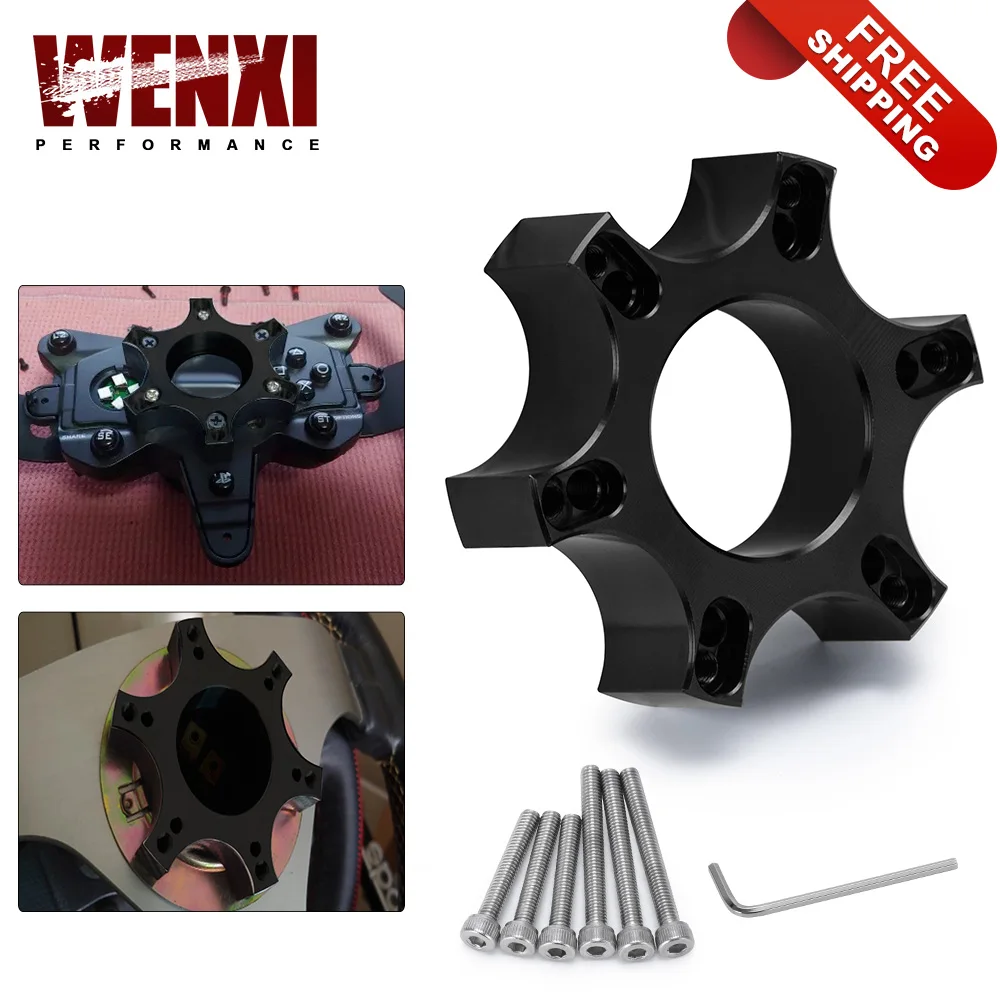 70mm(2.75") Real Steering Wheel Adapter Seat for Thrustmaster T300RS Steering Wheel upgrade Steering Wheel Adapter Plate
70mm(2.75") Real Steering Wheel Adapter Seat for Thrustmaster T300RS Steering Wheel upgrade Steering Wheel Adapter Plate