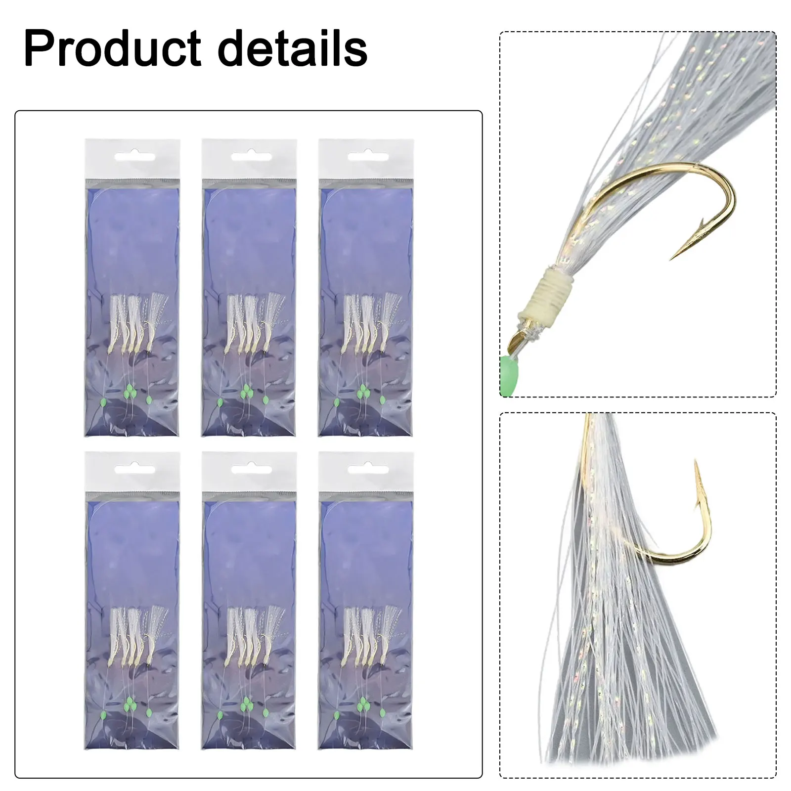 Anti-rust Fishing Tackle Sea Fishing Lures Beach Fishing 190cm Effective Fish Attractor High Carbon Steel Hooks
Anti-rust Fishing Tackle Sea Fishing Lures Beach Fishing 190cm Effective Fish Attractor High Carbon Steel Hooks