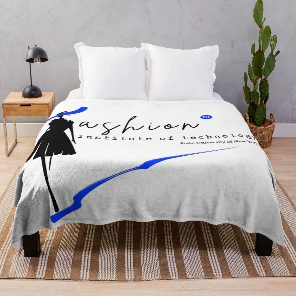 Fashion Institute of Technology In Black Blue Line Throw Blanket Color Fast Cozy Throw Blanket
Fashion Institute of Technology In Black Blue Line Throw Blanket Color Fast Cozy Throw Blanket