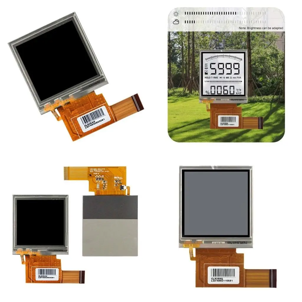 02DE 2.2inch Resistive LCD Touch Screens with Semi Translucent Designs for Smartwatch
02DE 2.2inch Resistive LCD Touch Screens with Semi Translucent Designs for Smartwatch