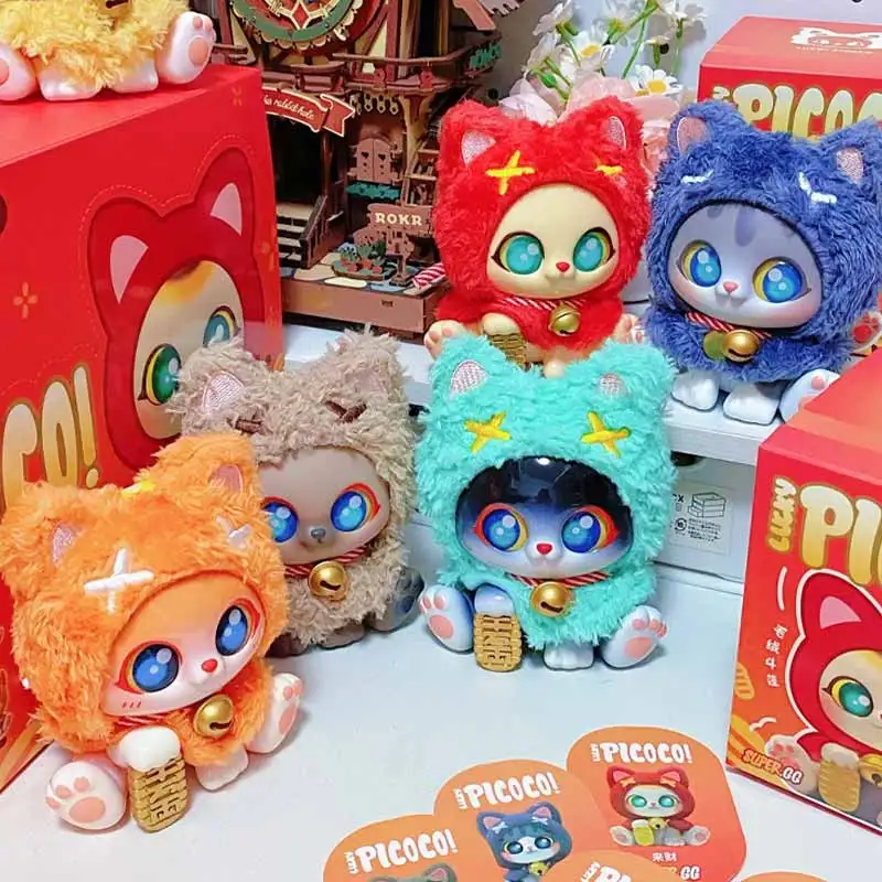 Суперг Пикоко Lucky Cloak Cat Series слепая коробка игрушки украшение дома кукла изысканный брелок кулон загадочная коробка подарки-сюрпризы
Суперг Пикоко Lucky Cloak Cat Series слепая коробка игрушки украшение дома кукла изысканный брелок кулон загадочная коробка подарки-сюрпризы