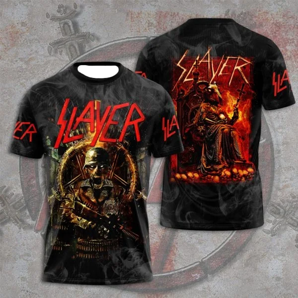 2025 New Rock Slayer 3D Print T-shirts Men Women Hip Hop Trend Cool Short Sleeve T-Shirt O-Neck Tee Motocycle Streetwear Y2k Top
2025 New Rock Slayer 3D Print T-shirts Men Women Hip Hop Trend Cool Short Sleeve T-Shirt O-Neck Tee Motocycle Streetwear Y2k Top