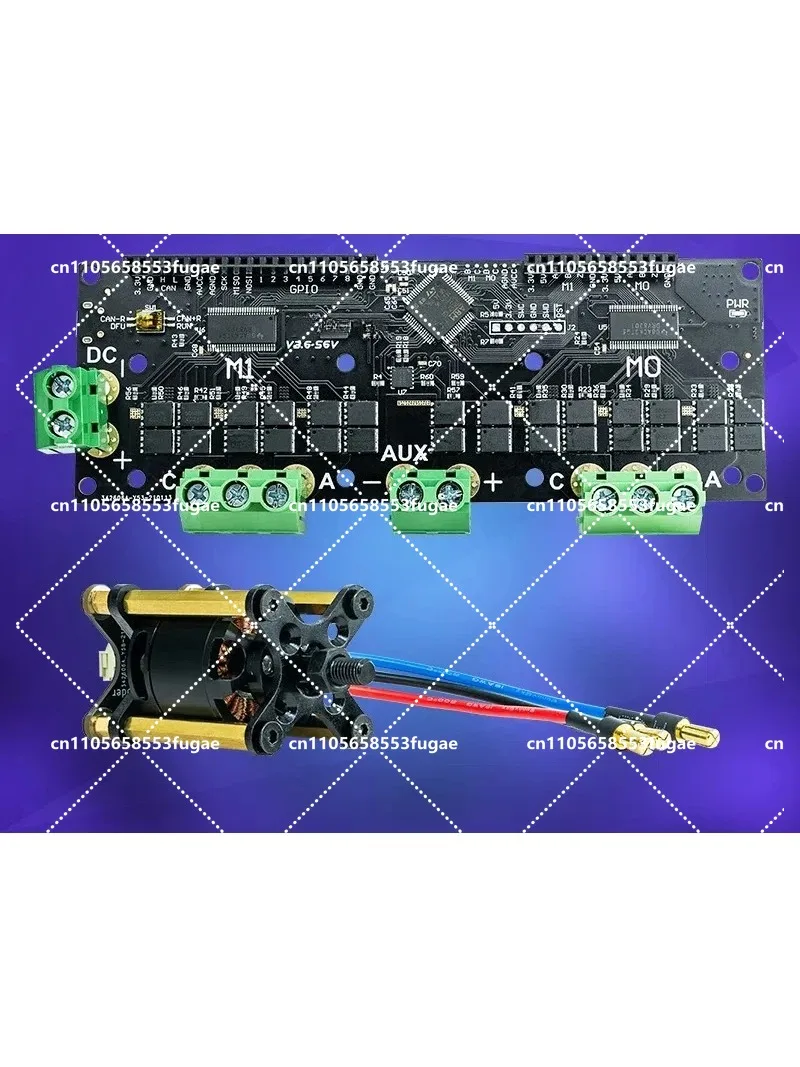 Drive3.6 FOC BLDC servo dual motor controller
Drive3.6 FOC BLDC servo dual motor controller