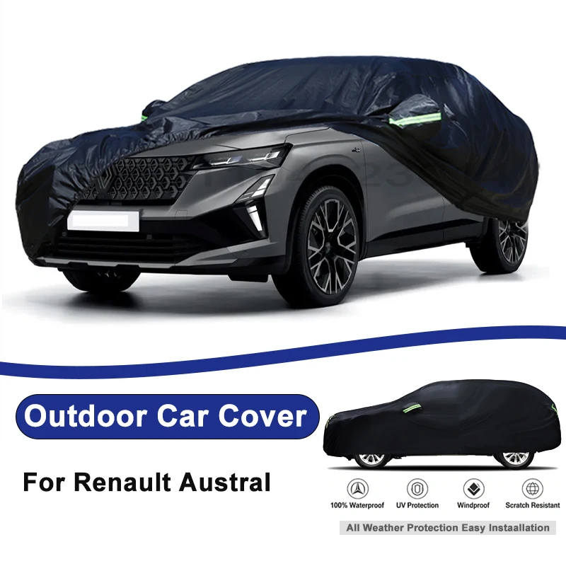 Outdoor Full Car Cover For Renault Austral with Reflective Strips Waterproof Snowproof Dustproof UV Protection Auto Accessory
Outdoor Full Car Cover For Renault Austral with Reflective Strips Waterproof Snowproof Dustproof UV Protection Auto Accessory