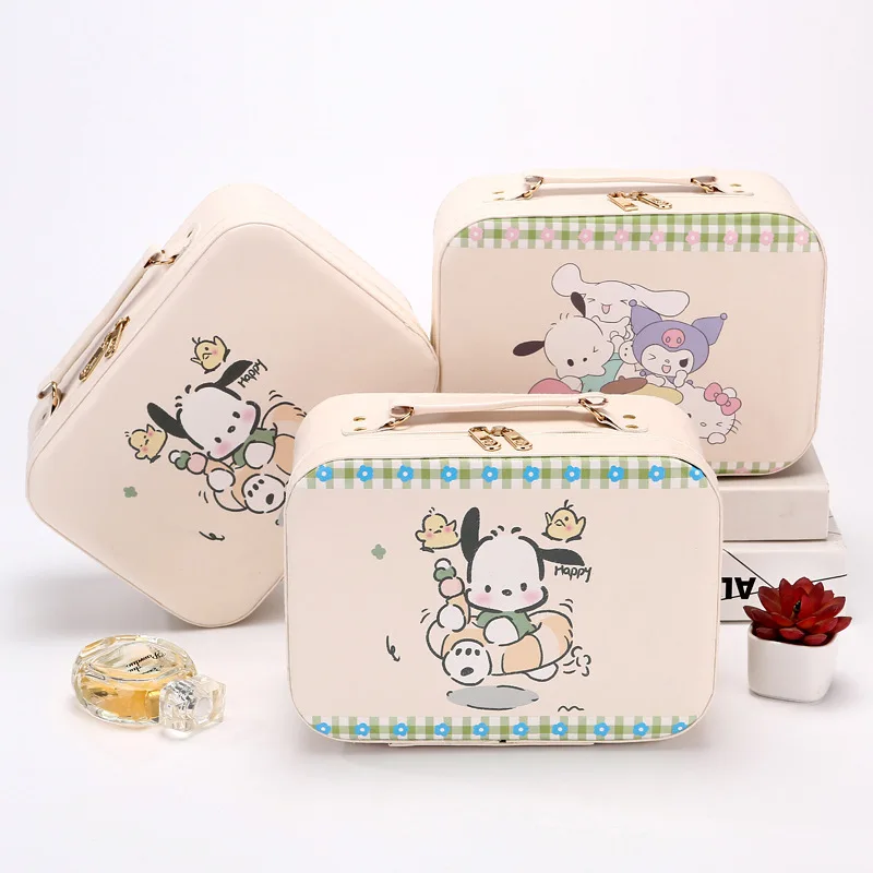 Pochacco Makeup Case Hellokitty Kuromi Travel Cosmetics Sanrio Storage Case Portable Cute Cartoon Girl Large Capacity Makeup Bag
Pochacco Makeup Case Hellokitty Kuromi Travel Cosmetics Sanrio Storage Case Portable Cute Cartoon Girl Large Capacity Makeup Bag