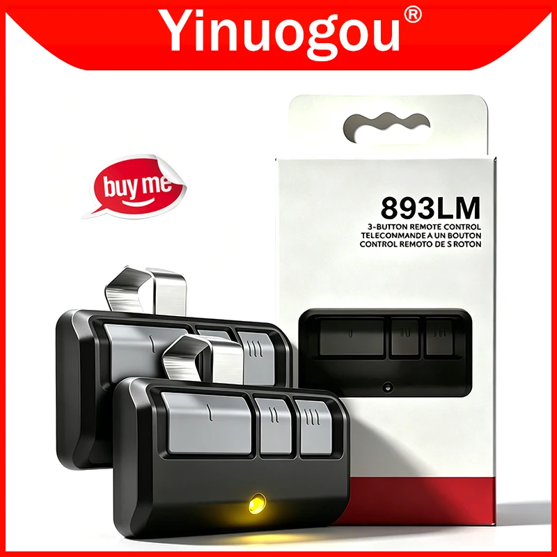 893LM 891LM 41A7633 953ESTD 950ESTD Garage Remote Control Garage Door Opener 310MHz 315MHz 390MHz Security Yellow Learn Button
893LM 891LM 41A7633 953ESTD 950ESTD Garage Remote Control Garage Door Opener 310MHz 315MHz 390MHz Security Yellow Learn Button