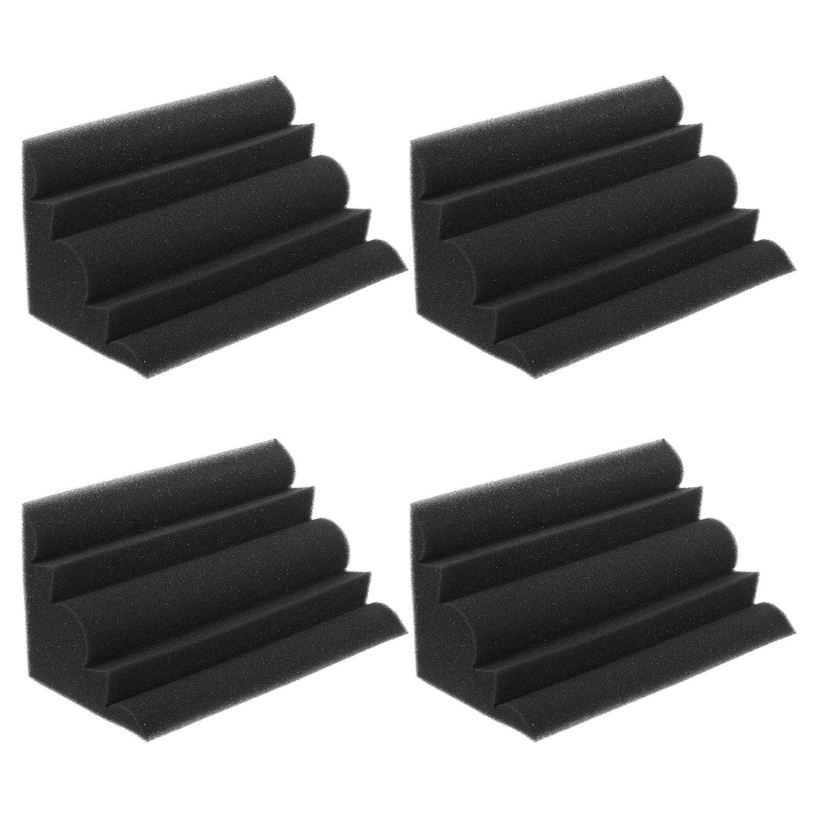 4 Pcs Sound Absorbing Cotton Panels Foam Acoustic Treatment Bass Trap Studio Corner Wall Wedge Reduction Material
4 Pcs Sound Absorbing Cotton Panels Foam Acoustic Treatment Bass Trap Studio Corner Wall Wedge Reduction Material