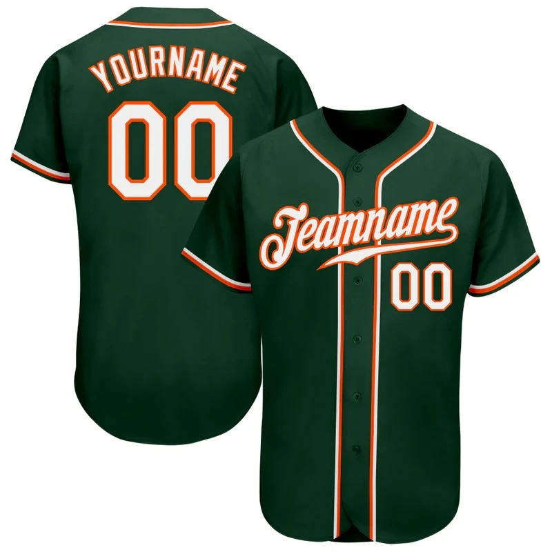 Dark Green Custom Baseball Jersey Men and Women Section Shirt 3D Printed Shirt Casual Team Shirts Unisex Tops
Dark Green Custom Baseball Jersey Men and Women Section Shirt 3D Printed Shirt Casual Team Shirts Unisex Tops