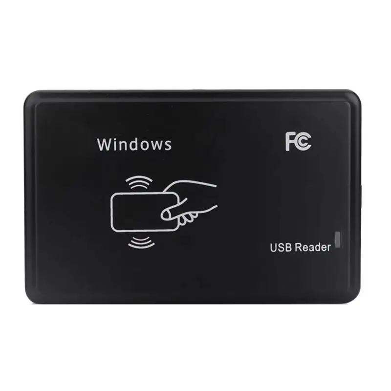 M01K USB RFID Reader 125Khz EM4100 ID Contactless Sensitivity Smart Card Reader TK4100 Support Window System Linux