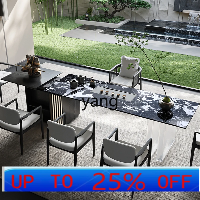 LH light luxury rock slab tea table modern simple household multi-functional kettle integrated tea table
LH light luxury rock slab tea table modern simple household multi-functional kettle integrated tea table