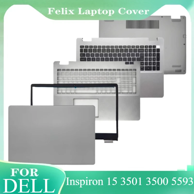 Laptop LCD Rear Lid Back Top Cover Front Bezel Case Replacement Housing Shell Hinges 032TJM For DELL Inspiron 15 3501 3500 5593
Laptop LCD Rear Lid Back Top Cover Front Bezel Case Replacement Housing Shell Hinges 032TJM For DELL Inspiron 15 3501 3500 5593