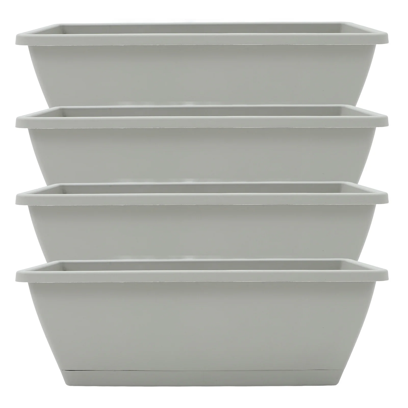 4 Sets Planting Tank Flower Pot Holder Rectangle Planter Garden Growing Rectangular Flowerpot Balcony Gardening Pots
4 Sets Planting Tank Flower Pot Holder Rectangle Planter Garden Growing Rectangular Flowerpot Balcony Gardening Pots