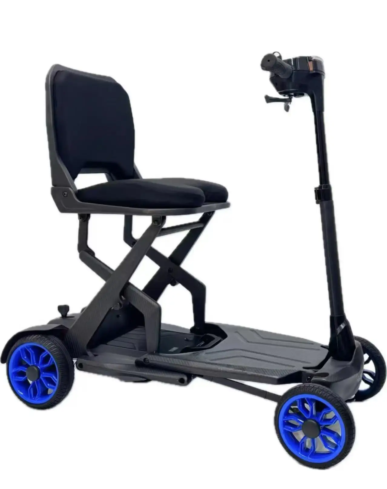 Ultra Lightweight Folding 4-Wheel All Carbon Fiber Electric Mobility Scooter with 25-35km Range 100KG Capacity for the Elderly
Ultra Lightweight Folding 4-Wheel All Carbon Fiber Electric Mobility Scooter with 25-35km Range 100KG Capacity for the Elderly