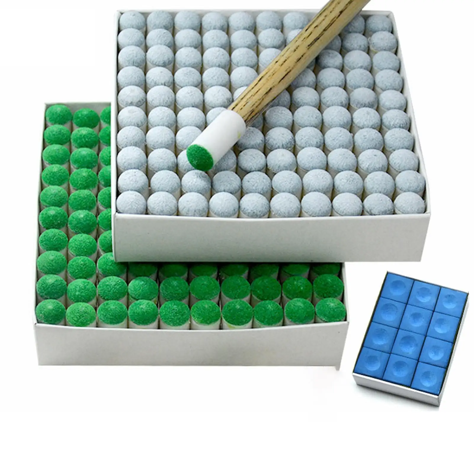 Portable Billiard Pool Cue Tips Replacement Kit with Chalk Lightweight PP Head Covers for Cue Care
Portable Billiard Pool Cue Tips Replacement Kit with Chalk Lightweight PP Head Covers for Cue Care