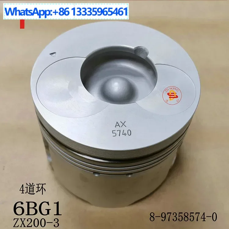 Engine parts ZX230 6BG1 piston 8-97358574-0 8973585740
Engine parts ZX230 6BG1 piston 8-97358574-0 8973585740
