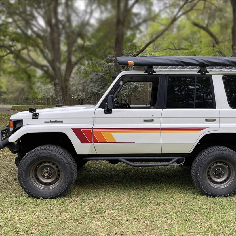 Car Stickers Waist Line Stripe Retro Sunset Decal Vinyl Precut Graphics Blackout For Toyota Land Cruiser 77 Lc77 Accessories
Car Stickers Waist Line Stripe Retro Sunset Decal Vinyl Precut Graphics Blackout For Toyota Land Cruiser 77 Lc77 Accessories