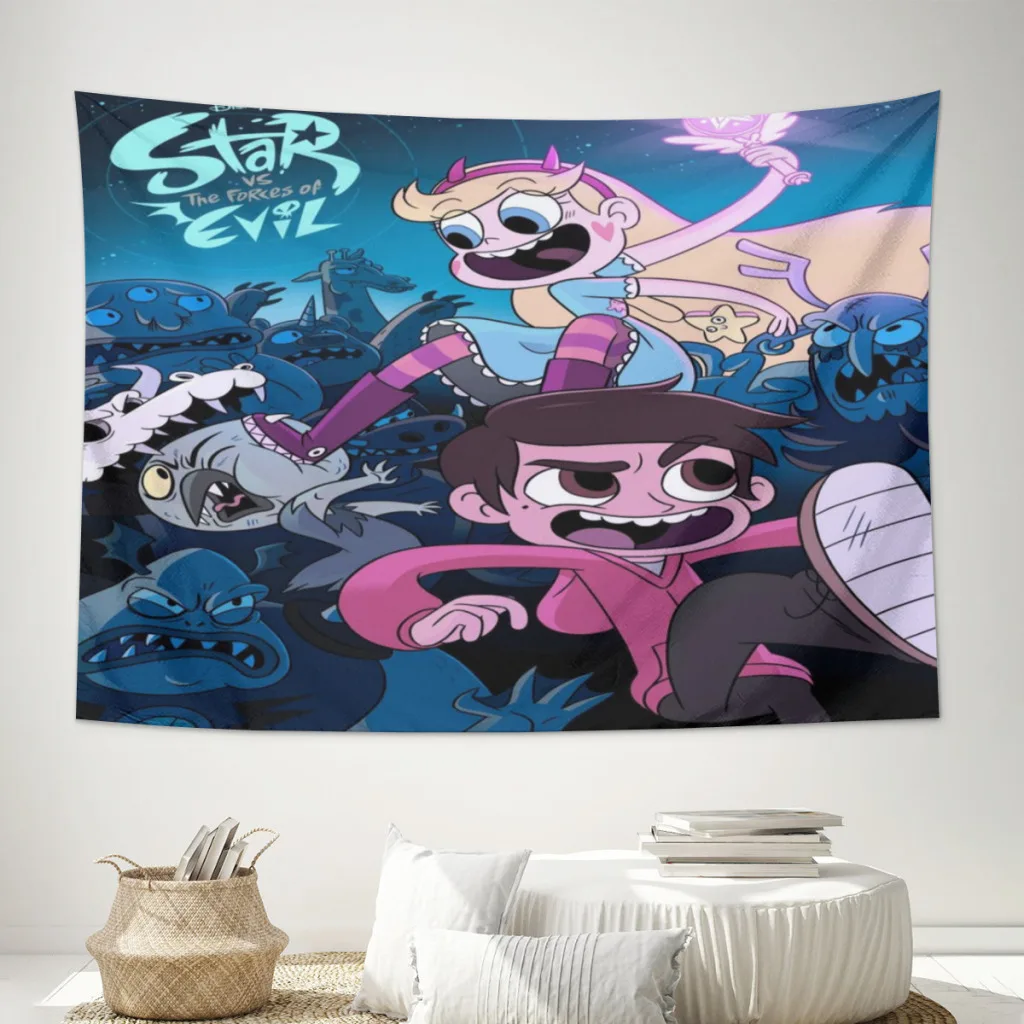 Princess Star Butterfly Tapestry Cartoon Wall Hanging for Bedroom Tapestries Poster Blanket College Dorm Home Decoration
Princess Star Butterfly Tapestry Cartoon Wall Hanging for Bedroom Tapestries Poster Blanket College Dorm Home Decoration