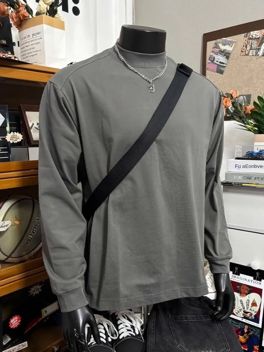 Men's Cleanfit Sweatshirt Grey Heavyweight Long Sleeve round Neck Base Layer Shirt Spring Autumn Seasonal Comfortable Casual ...
Men's Cleanfit Sweatshirt Grey Heavyweight Long Sleeve round Neck Base Layer Shirt Spring Autumn Seasonal Comfortable Casual ...